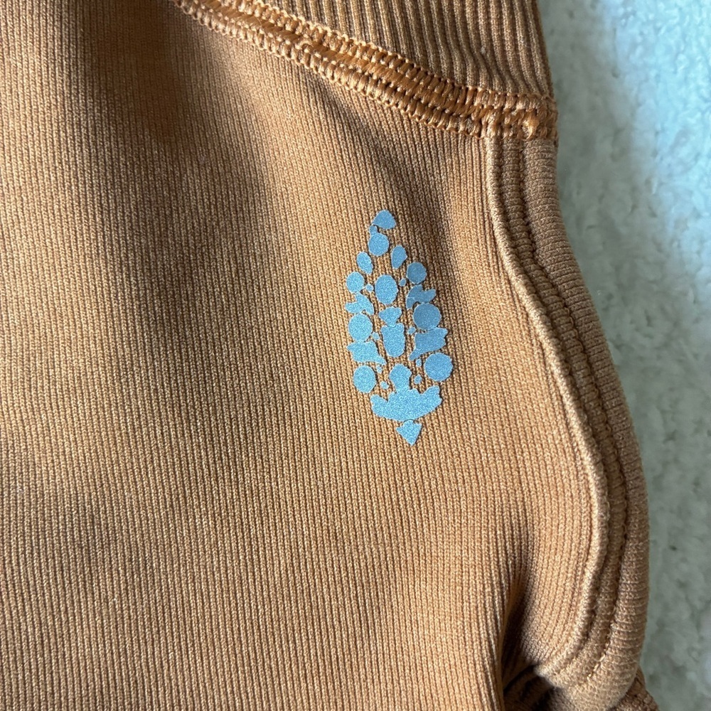 Free People FPMovement Micro Shorts Mustard Size XS/S - Picture 7 of 7